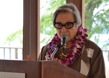 Trudy Schandler-Wong introduced Sumi.  Click on the image to read her introduction.